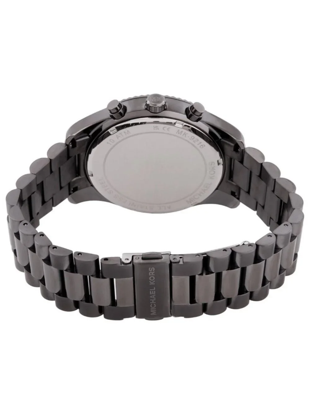 NWT Michael Kors Oversized Lexington Chronograph Men's Watch and Bracelet Set